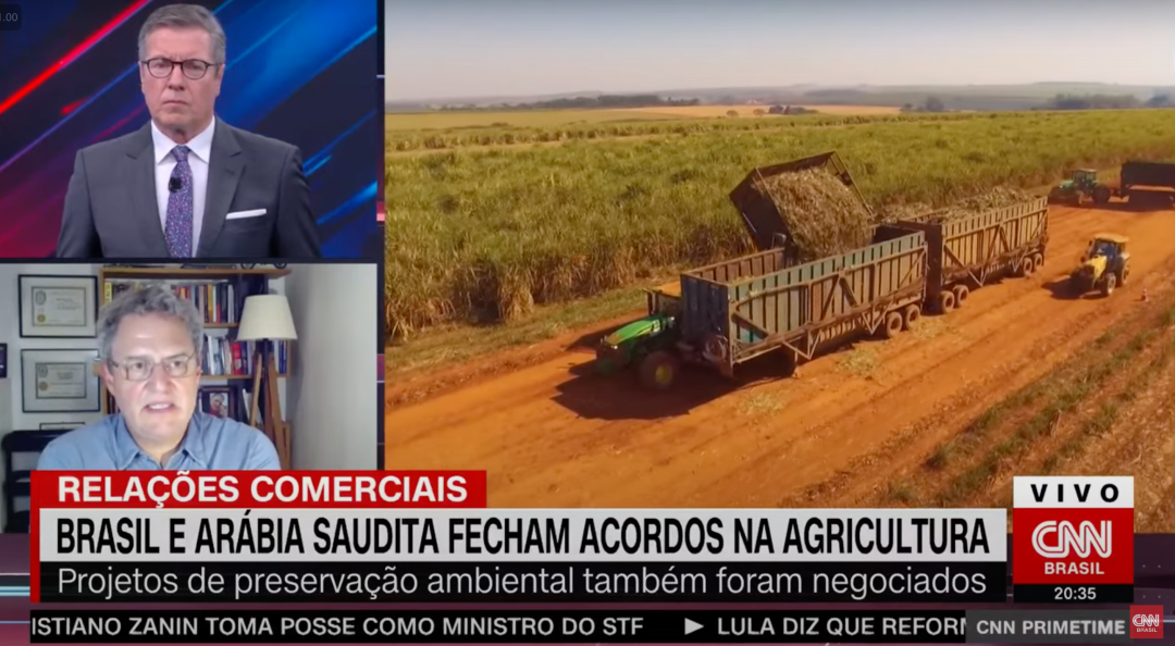 Acordo com Arábia Saudita pode intensificar transformação de pastos em agricultura