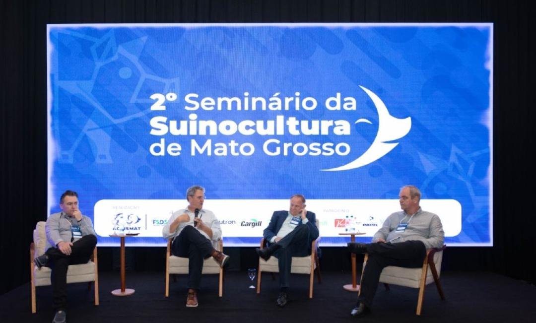 Marcos Jank no 2º Seminário da Suinocultura de Mato Grosso