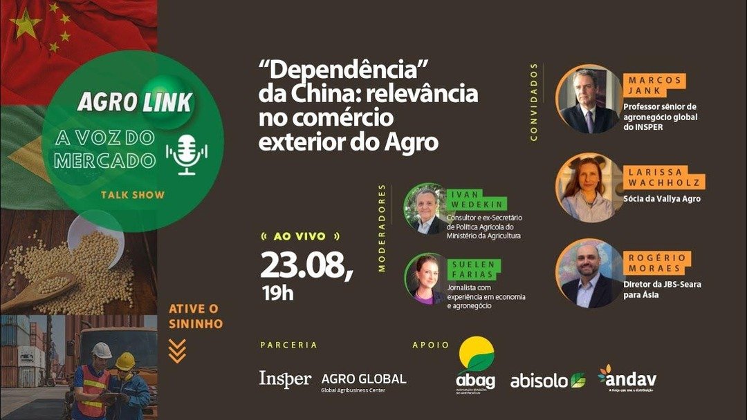 Dependência da China: relevância no comércio exterior do Agro