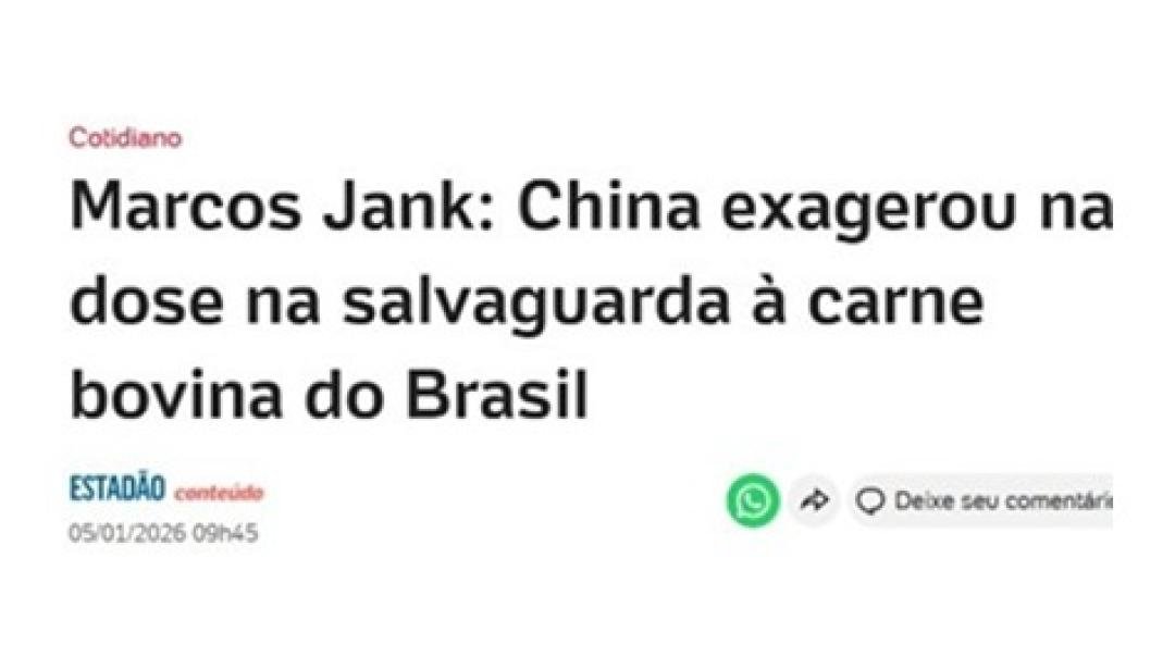 ''A medida foi excessiva e pode causar distorções internas na China, sobretudo inflação."