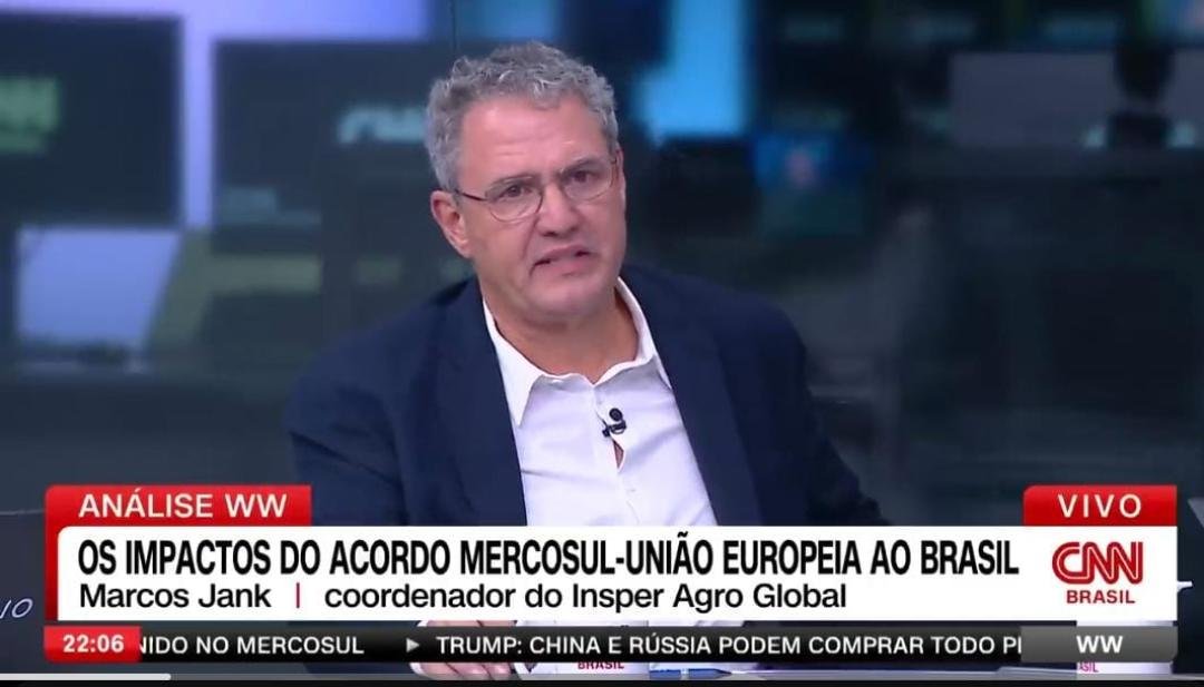 Marcos Jank analisa os impactos do acordo Mercosul - União Europeia ao Brasil | CNN BRASIL WW ESPECIAL