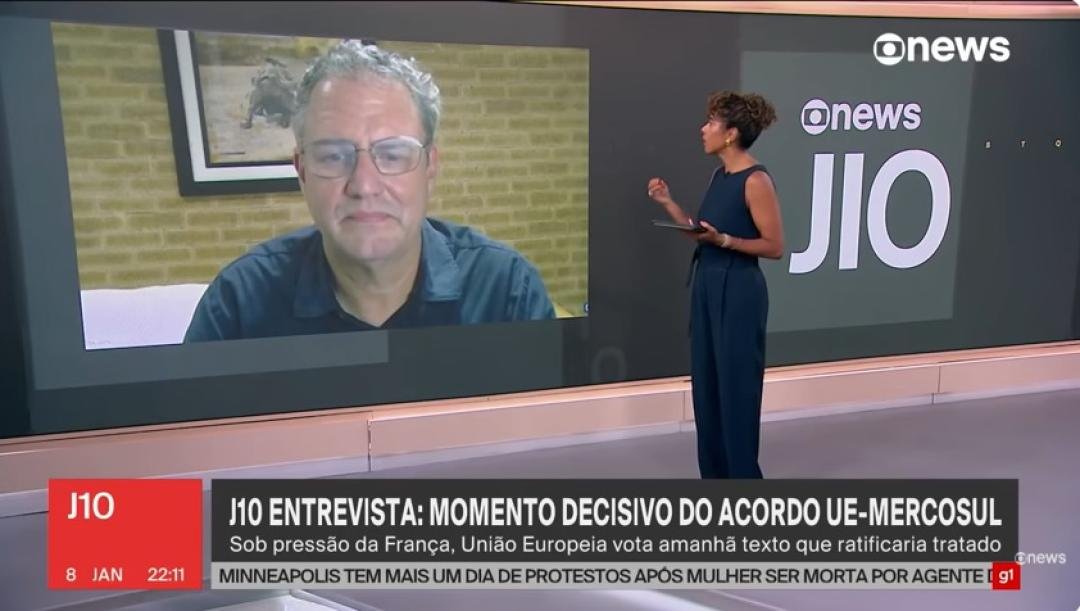 Momento decisivo do acordo UE-Mercosul | J10 Entrevista - Globo News