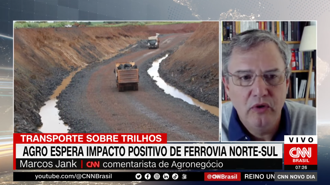 Ferrovia Norte-Sul é parte da revolução silenciosa que está acontecendo na logística de cargas agrícolas.