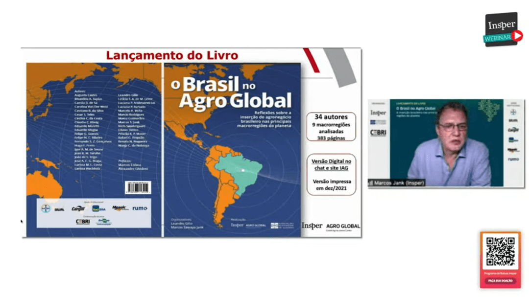 O Brasil no Agro Global (debate e lançamento do livro)