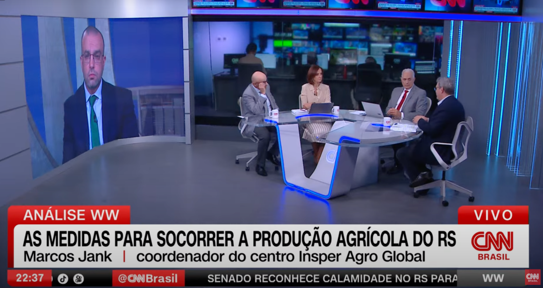 As medidas para socorrer a produção agrícola no Rio Grande do Sul